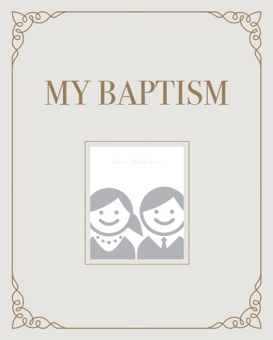 CC -  Journal - My Baptism<BR>ũoveX}vL